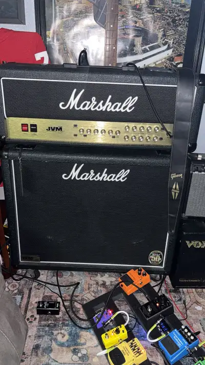 Marshall jvm205h head/1936 lead cab , View more