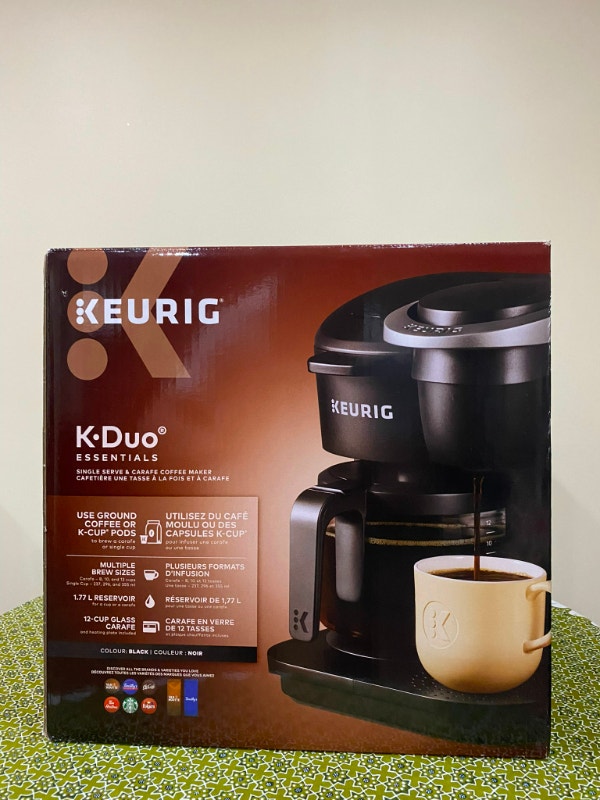 Keurig® KDuo® Essentials Single Serve and Carafe Coffee Maker Coffee