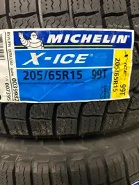 4 Brand New Michelin Xice Xi3    205/65R15 $70 REBATE!!!