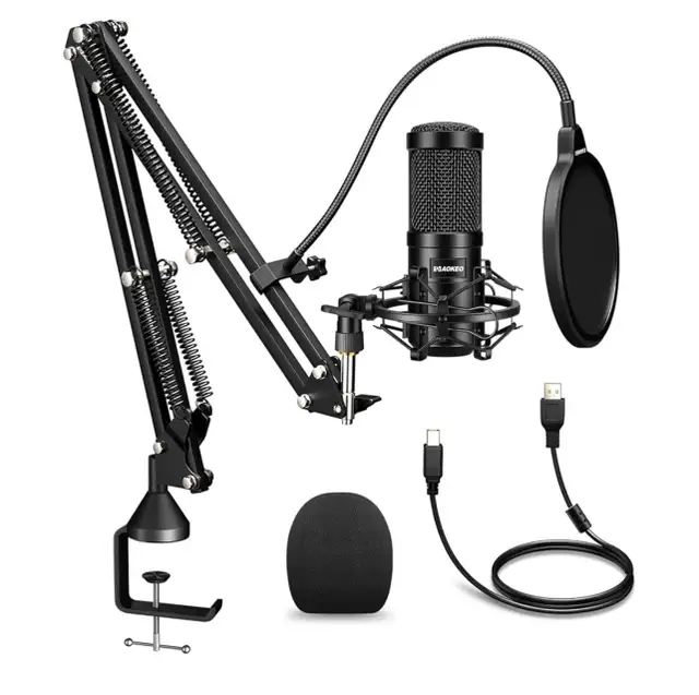 Aokeo Condenser Microphone in Pro Audio & Recording Equipment in Mississauga / Peel Region - Image 2