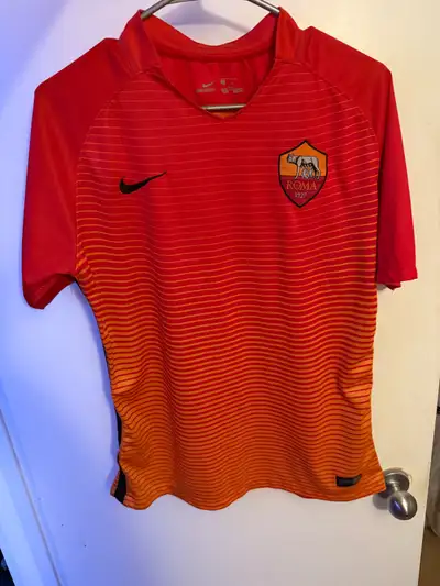 As Roma red soccer jersey for sale!, View more