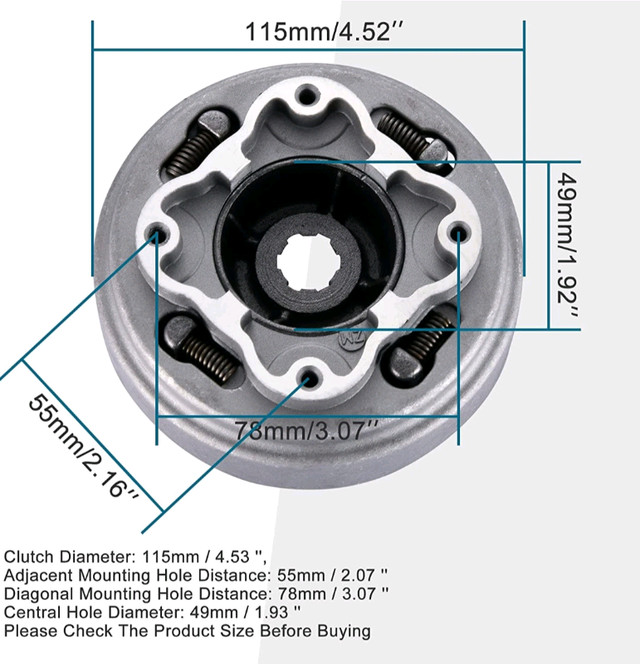 Embrayage manuel(clutch) Dirt Bike 50cc 125cc NEUF in Other in Gatineau - Image 4