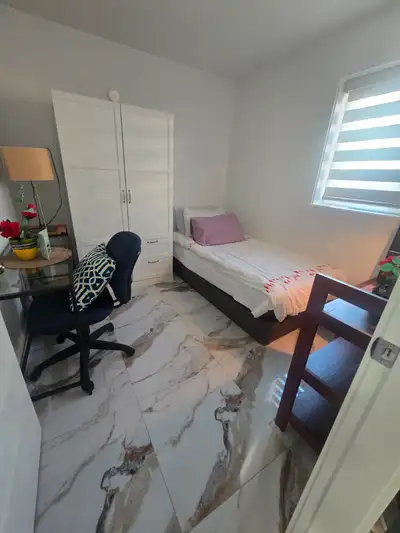 1 bedroom with own washroom in 2bedroom house. Female only.