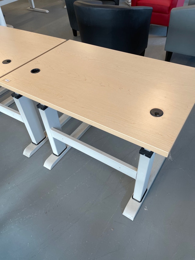Metal frame small used desks! Desks Ottawa Kijiji