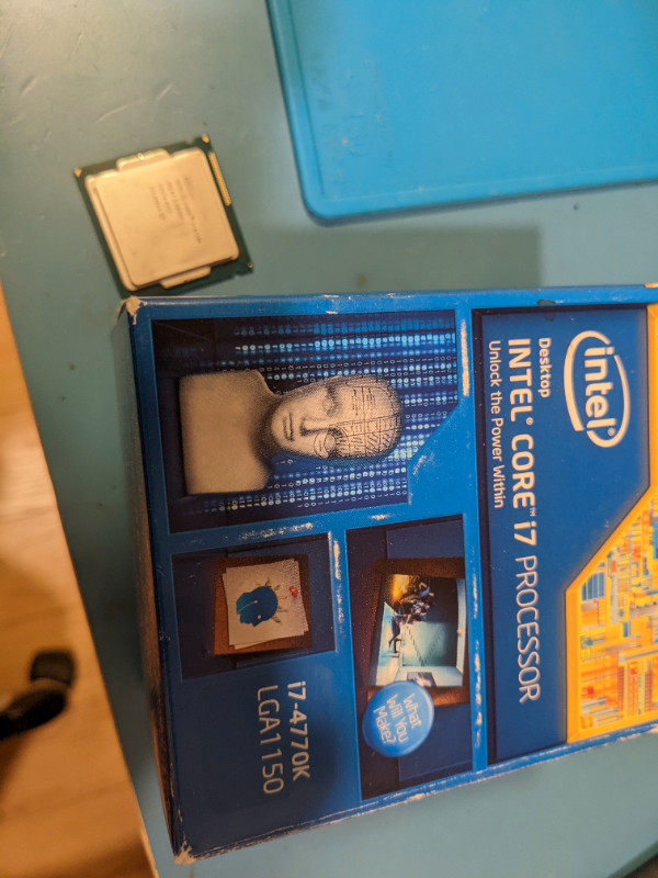 Intel i7 4770k 3.5 ghz lga1150, used for sale  