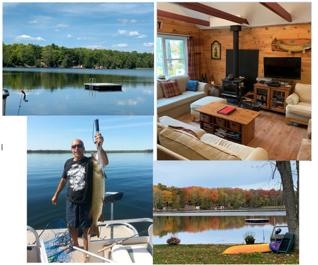 5 Bdrm Waterfront Cottage: Great Fishing & Swimming in Ontario