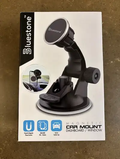 Bluestone Universal Magnetic Car Mount Black NEW, View more