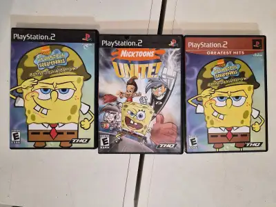 PS2 Games SpongeBob & Nicktoons, View more