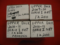 carte hockey cards upper deck base serie set no young gun