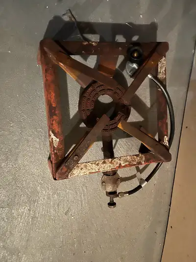 Out door gas stove with tank