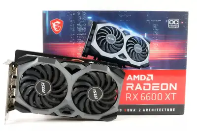 MSI Radeon RX 6600 XT MECH 2X OC 8GB GDDR6, View more