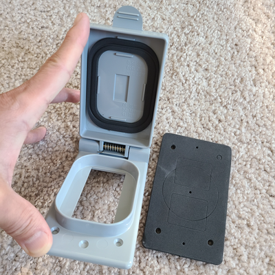 Scepter® 077785 WGF15/10 Receptacle Cover, View more