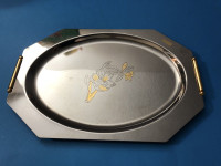 Vintage Chantall D'Oro 18/10 Stainless Steel -24K Platter$33