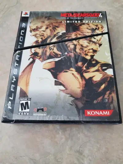 Metal gear solid 4 guns of the patriots limited edition PS3 , View more
