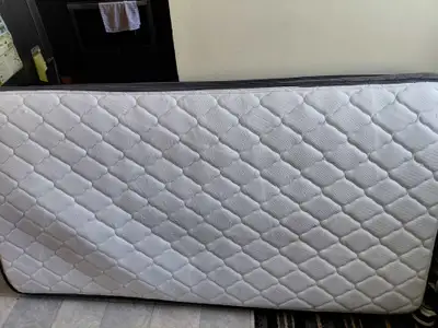 Complete Twin Bed (frame, mattress, box-spring, headboard), View more