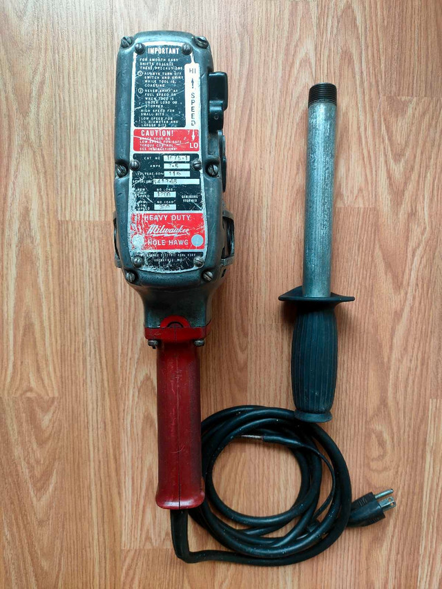 Milwaukee Hole Hawg Heavy Duty Right Angle Drill in Power Tools in City of Toronto - Image 3