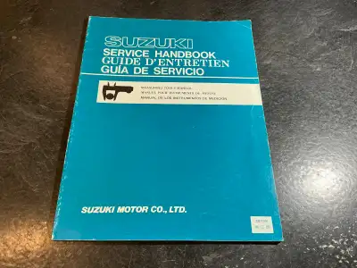 Genuine Suzuki Service Handbook: Measuring Tools Manual, View more