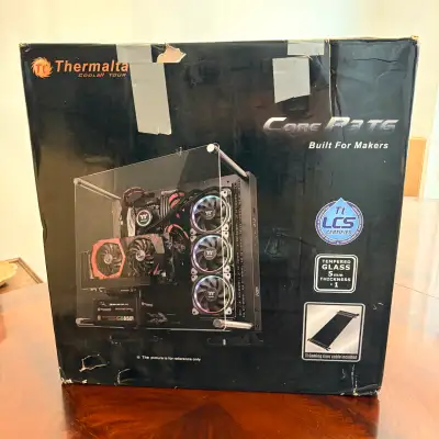 NEW Thermaltake Core P3 TG Mid Tower Open Frame Case Temp. Glass, View more
