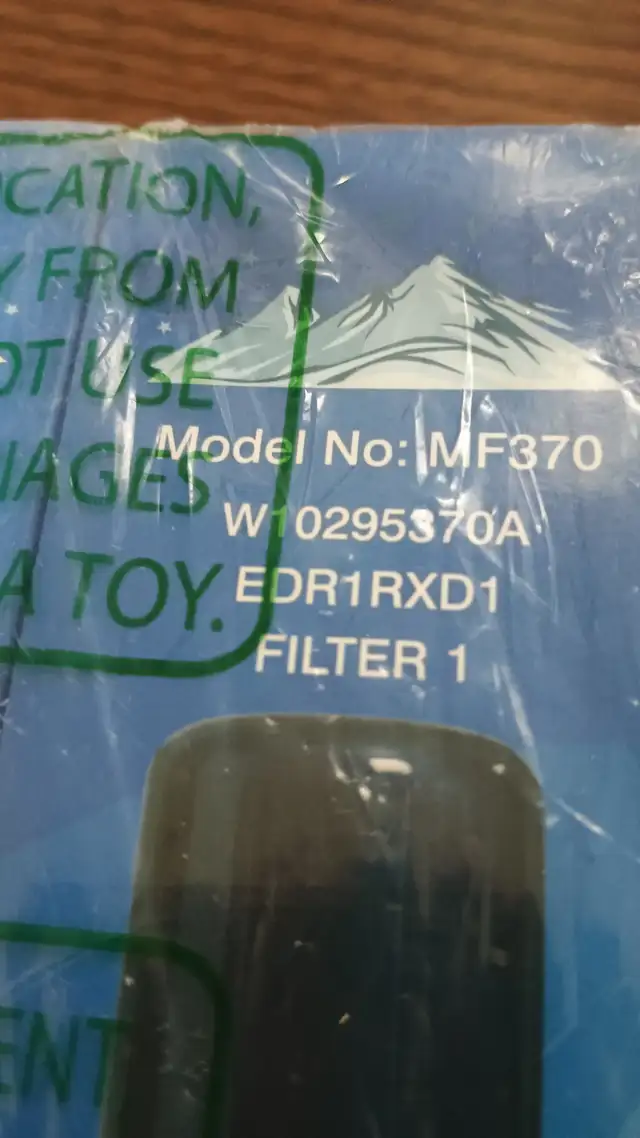 6 New Mountain Flow Refrigerator Water Filter - MF370 in Refrigerators in Kitchener / Waterloo - Image 4