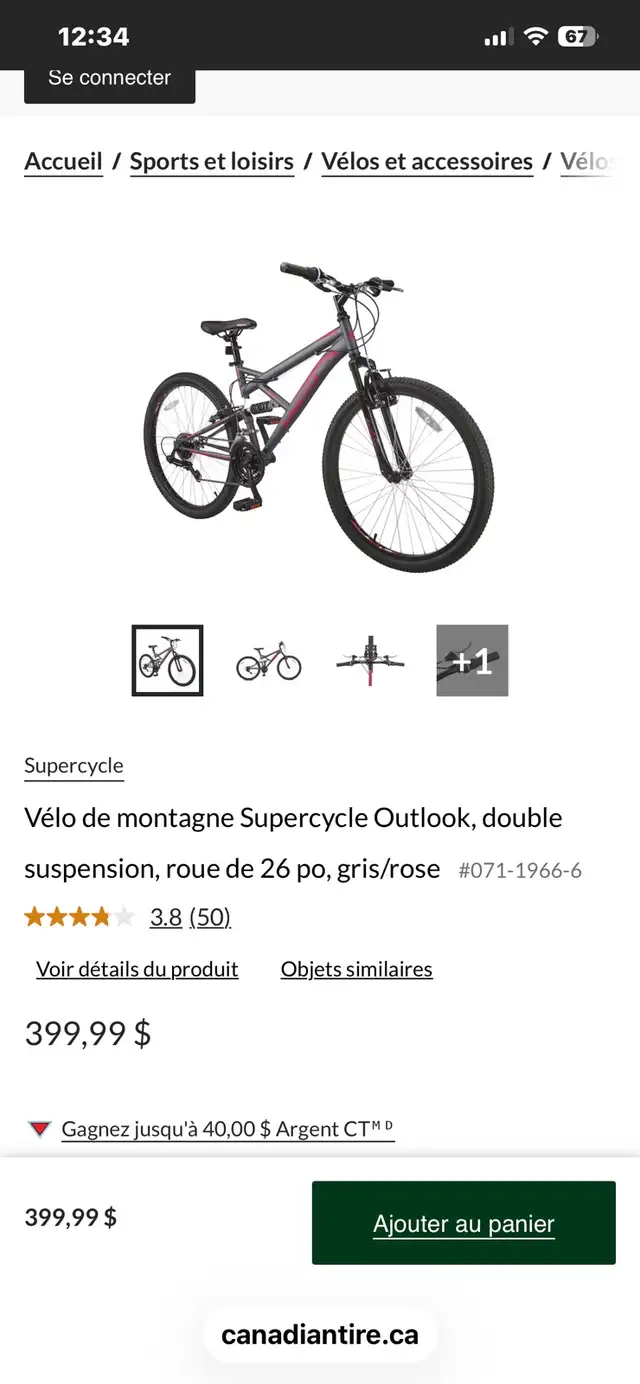 Velo super cycle de montagne  in Mountain in City of Montréal - Image 7