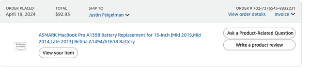 Macbook Pro (Like New) in Laptops in City of Montréal - Image 3