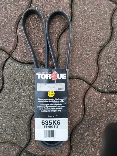 Serpentine Belt 635K6. New Fits many cars and Trucks