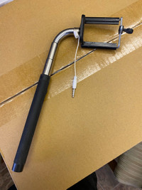 Extendible selfie stick.  pick up in lakeview area of Saskatoon.