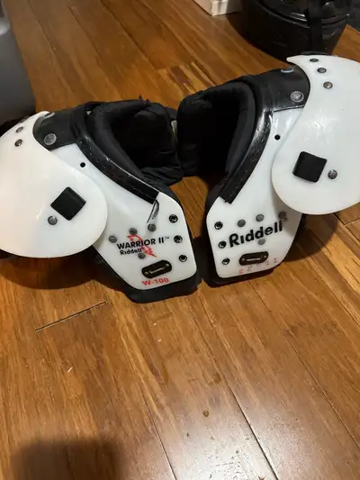 RIDDELL WARRIOR 11 W-100 SHOULDER PADS YOUTH, View more