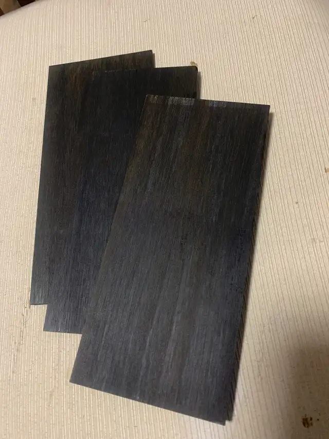 Bass Guitar Fingerboard Fretboard Blank Black Luthier Supply in Other in Kawartha Lakes - Image 3