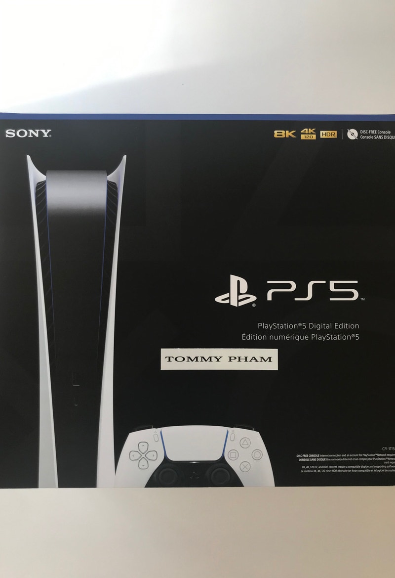 Sony PlayStation 5 (PS5) Digital Edition Console with receipt Sony Playstation 5 City of