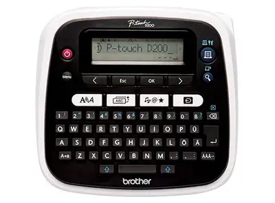 Étiqueteuse Brother P-touch D200 avec 3 rubans 12 mm, View more