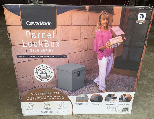 Parcel LockBox - CleverMade S100 Series in Outdoor Tools & Storage in Fredericton