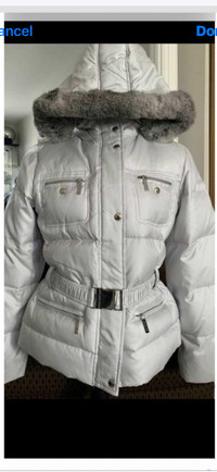 Grey Micheal Kors Winter Jacket New!!  