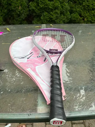 Tennis Racquet Wilson Hope 4-1/4  case / new grip, View more