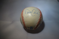 David Cone and Joe Girardi Signed Baseball