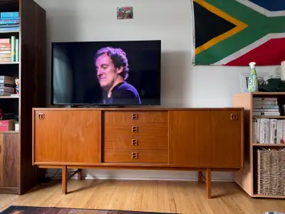  Vintage Teak Sideboard / Credenza (Mid-Century Modern) – $900, View more