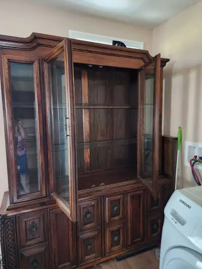 Two-Piece China Cabinet, View more