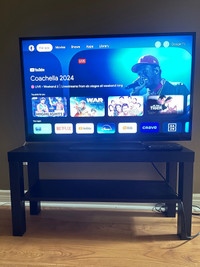 Insignia 43 inch Tv with table