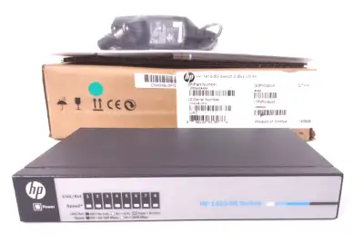 New HPE Procurve J9559A 1410-8G 8 Ports 1000BT Ethernet Switch, View more