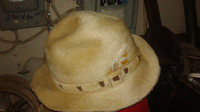 vintage biltmore beaver fur hat in box