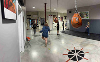 Boxing/martial arts studio.