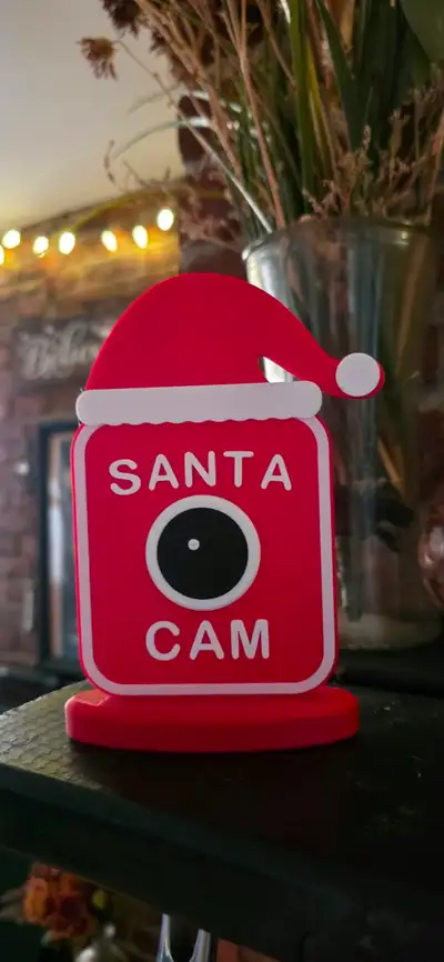 Santa Cam Decor, View more