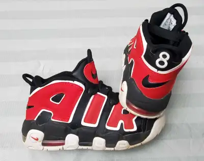 pre owned Nike uptempo bred youth size 6Y, View more