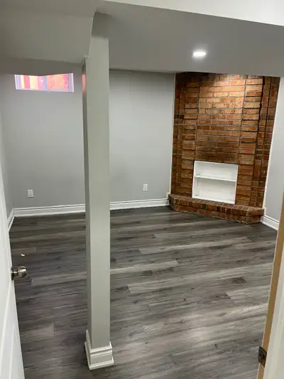 One or two bedroom basement for rent contact only vegetarian contact me for more details