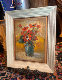 1940’s floral painting