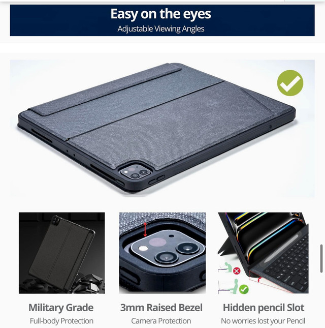 iPad keyboard in iPads & Tablets in Mississauga / Peel Region - Image 2