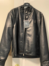Vintage Italian Leather Biker Jacket 