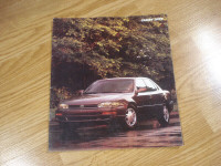 1992 Toyota brochures - Camry + Accessories