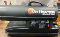 80,000 BTU Mr. Heater Diesel Fired
