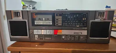 Sony CFS-7000 Vintage Boombox Stereo – Servo Cassette, View more